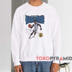 Minnesota Timberwolves Anthony Edwards He’s On Fire Shirt 3 Minnesota Timberwolves Anthony Edwards He’s On Fire Shirt White Sweatshirt