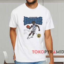 Minnesota Timberwolves Anthony Edwards He’s On Fire Shirt White T shirt