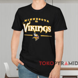 Minnesota Vikings Bold Legacy Shirt Black T shirt