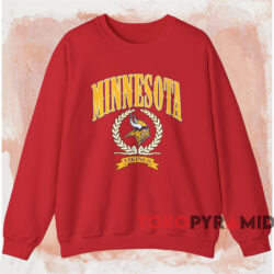 Minnesota Vikings Laurel Crest Shirt 4 Minnesota Vikings Laurel Crest Shirt Red Sweatshirt