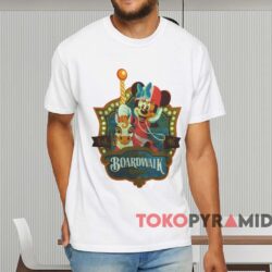 Minnie Mouse Boardwalk T shirt White T shirt