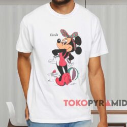 Minnie Mouse Florida T shirt White T shirt