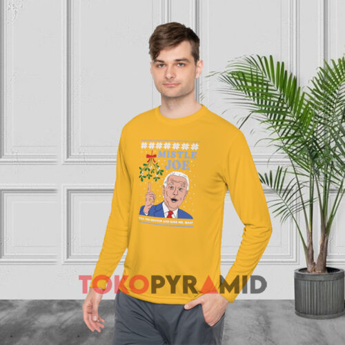 Mistle Joe Christmas Yellow Long sleeved Mistle Joe Christmas Yellow Long sleeved