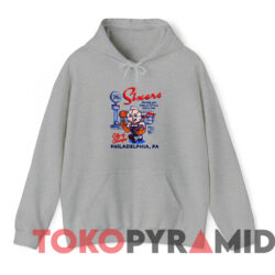 Mitchell & Ness Philadelphia 76ers T-Shirt 3 Mitchell & Ness Philadelphia 76ers T shirt Grey Hoodie
