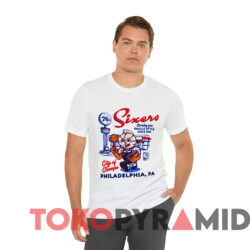 Mitchell & Ness Philadelphia 76ers T shirt White T shirt