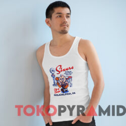 Mitchell & Ness Philadelphia 76ers T-Shirt 4 Mitchell & Ness Philadelphia 76ers T shirt White TankTop
