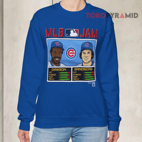 Mlb Jam Dawson And Ryne Sandberg Chicago Cubs Baseball Sweatshirt Mlb Jam Dawson And Ryne Sandberg Chicago Cubs Baseball Sweatshirt
