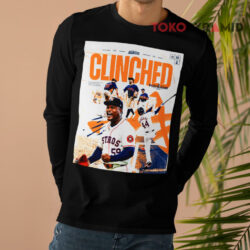 MLB Postseason 2024 Clinched Is Houston Astros Shirt 3 Mlb Postseason 2024 Clinched Is Houston Astros Long sleeved