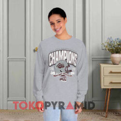 Montana Grizzlies Football 2023 Big Sky Regular Season Champions Grey Long sleeved