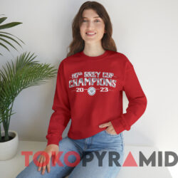 Montreal Alouettes 110th Grey Cup Champions 2023 T-shirt 2 Montreal Alouettes 110th Grey Cup Champions 2023 T shirt Red Sweatshirt