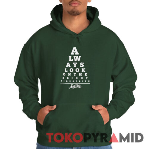 Monty Python Bright Side Eye Test Hoodie Monty Python Bright Side Eye Test Hoodie