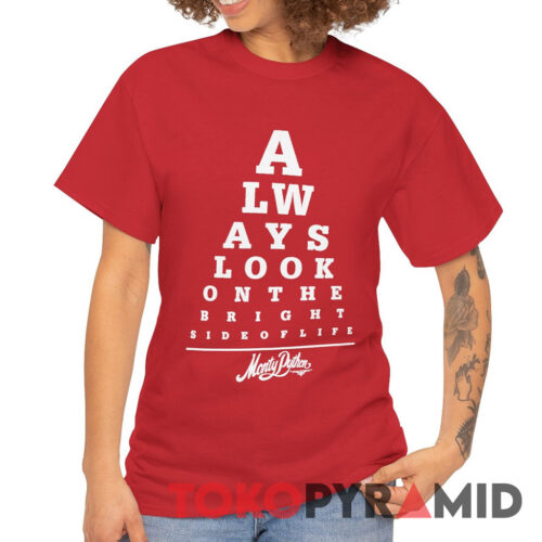 Monty Python Bright Side Eye Test Tee Monty Python Bright Side Eye Test Tee