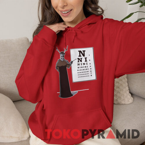 Monty Python The Knights Who Say Ni Hoodie Monty Python The Knights Who Say Ni Hoodie