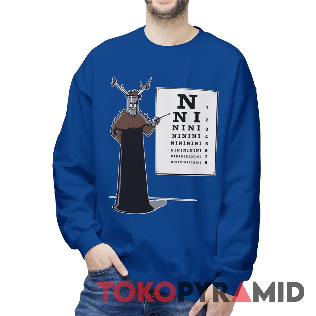 Monty Python The Knights Who Say Ni Sweatshirt Monty Python The Knights Who Say Ni Sweatshirt