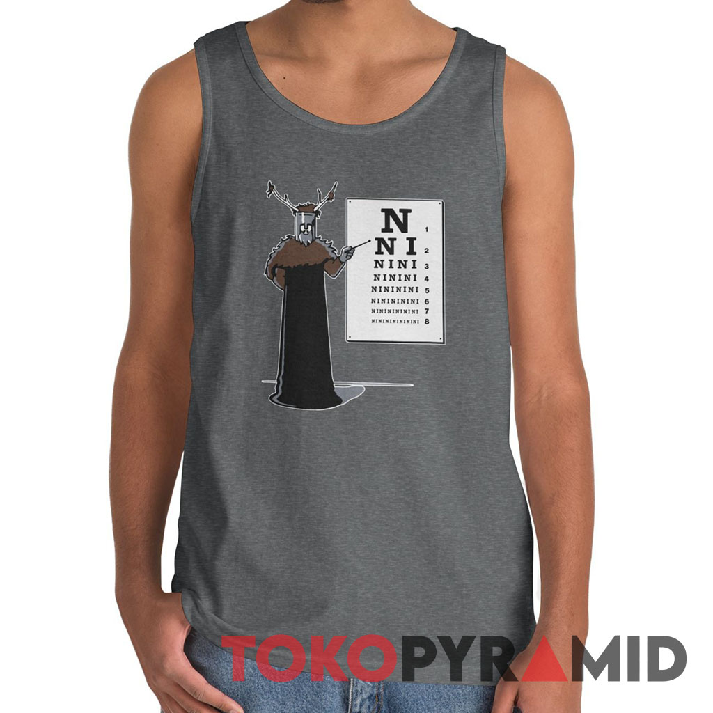 Monty Python The Knights Who Say Ni Tank Top Monty Python The Knights Who Say Ni Tank Top