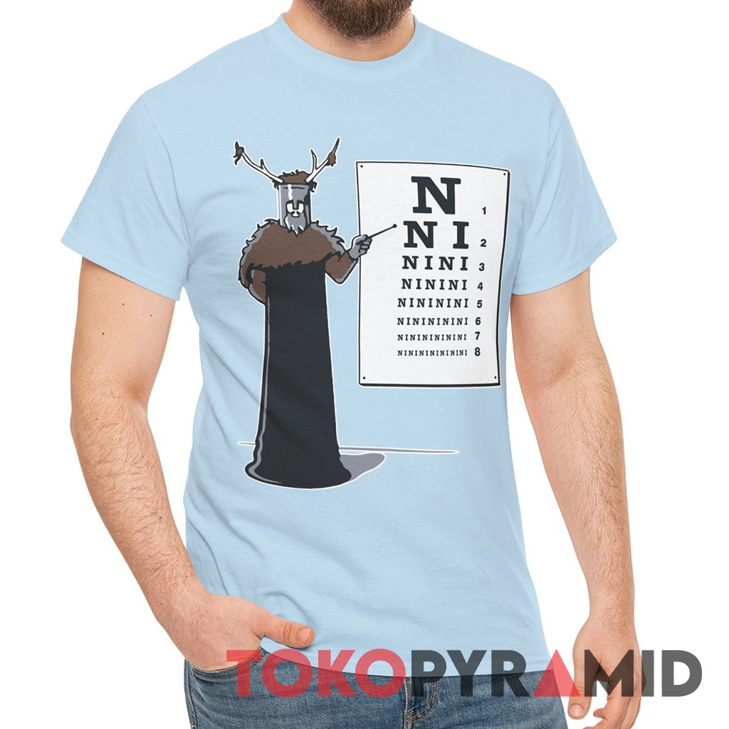 Monty Python The Knights Who Say Ni Tee Monty Python The Knights Who Say Ni Tee