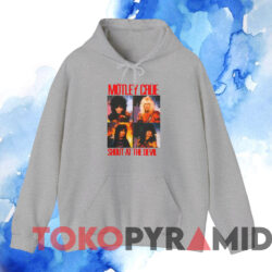 Motley Crue Shout At The Devil T-Shirt 3 Motley Crue Shout At The Devil T shirt Grey Hoodie