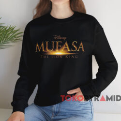 Mufasa The Lion King Disney Logo Shirt 4 Mufasa The Lion King Disney Logo Shirt Black Sweatshirt