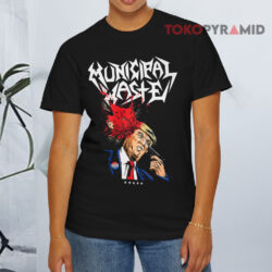 Municipal Waste Trump Shirt The Only Walls We Build Are Walls Of Death T shirt Front