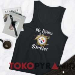 My Patronus Is A Pittsburgh Steelers Harry Potter T shirt Black TankTop