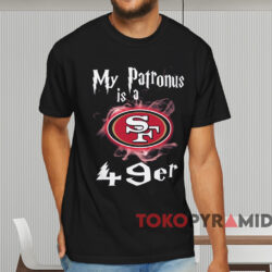 My Patronus Is A San Francisco 49ers T shirt Black T shirt
