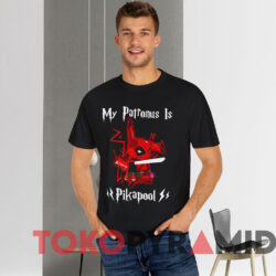 My Patronus Is Pikapool T shirt Black T shirt