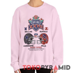 NFL Super Bowl XXVII Dallas Cowboys and Buffalo Bills 1993 Sweatshirt