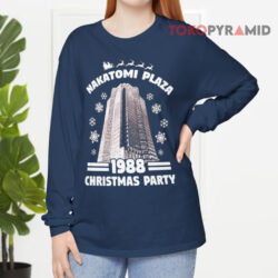 Nakatomi Plaza 1988 Christmas Party Sweatshirt 4 Nakatomi Plaza 1988 Christmas Party Long sleeved