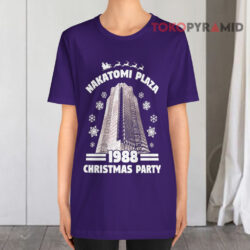 Nakatomi Plaza 1988 Christmas Party Sweatshirt 2 Nakatomi Plaza 1988 Christmas Party T shirt