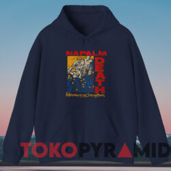 Napalm Death Harmony Corruption T-shirt 4 Napalm Death Harmony Corruption T shirt Navy Hoodie