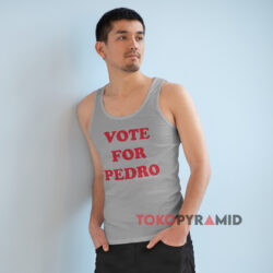 Napoleon Dynamite Vote For Pedro Shirt 2 Napoleon Dynamite Vote For Pedro Grey Tank Top