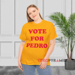 Napoleon Dynamite Vote For Pedro Yellow T shirt