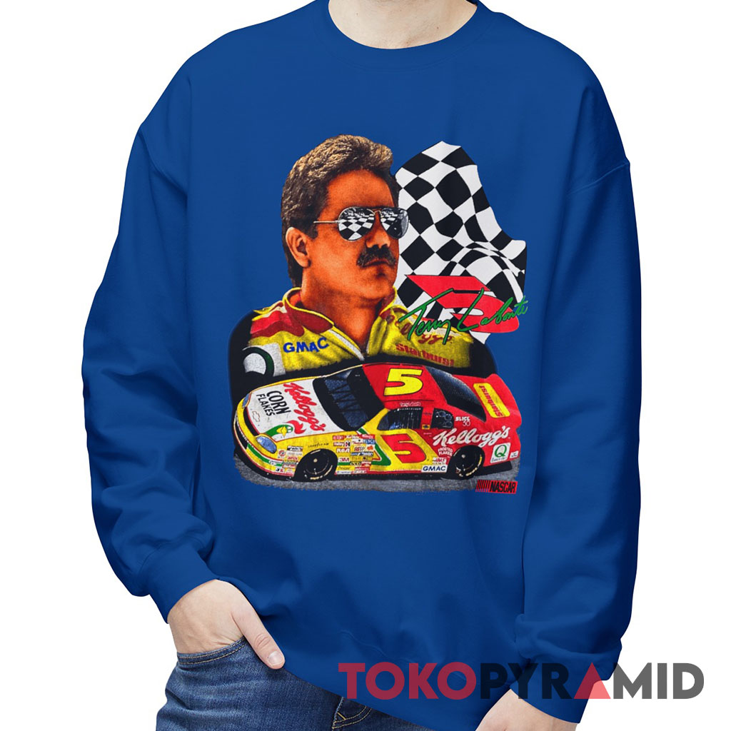 Nascar 1997 Terry Labonte T shirt Rare Kellogg’s Corn Flakes Sweatshirt Nascar 1997 Terry Labonte T shirt Rare Kellogg’s Corn Flakes Sweatshirt