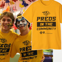 Nashville Predators Preds In The Community T shirt
