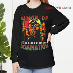 Nation Of Domination Vintage Wrestling Shirt 4 Nation Of Domination Vintage Wrestling Long sleeved