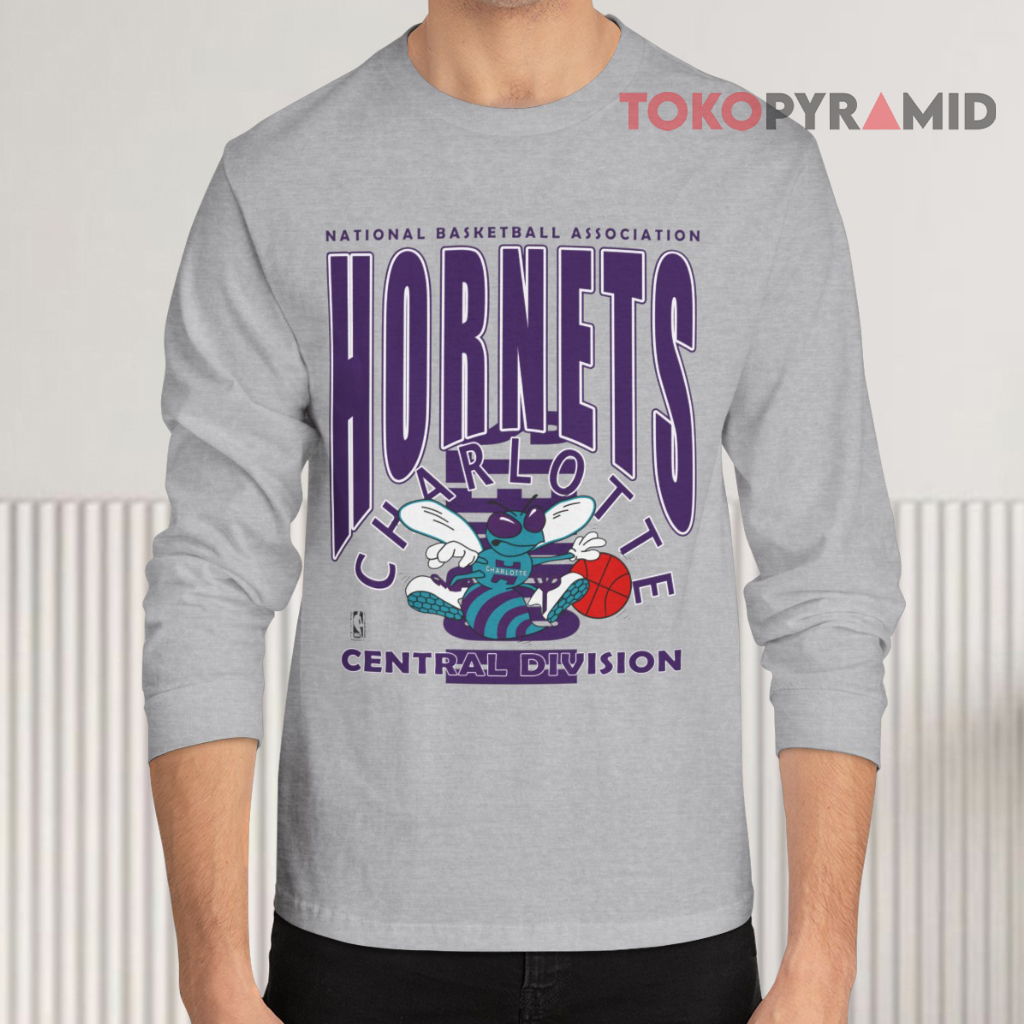 Nba Charlotte Hornets Central Division Long sleeved Nba Charlotte Hornets Central Division Long sleeved