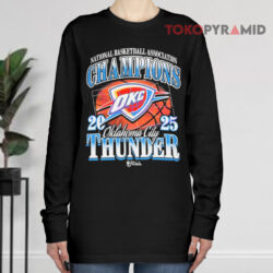 NBA Finals Oklahoma City Thunder 2025 Basketball Champions Shirt 4 Nba Finals Oklahoma City Thunder 2025 Basketball Champions Long sleeved