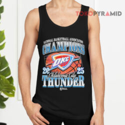 NBA Finals Oklahoma City Thunder 2025 Basketball Champions Shirt 2 Nba Finals Oklahoma City Thunder 2025 Basketball Champions Tank Top