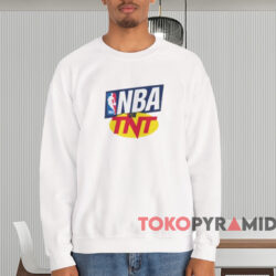 NBA On TNT Logo Shirt 3 Nba On Tnt Logo Shirt White Sweatshirt