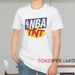 Nba On Tnt Logo Shirt White T shirt