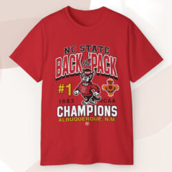 Nc State Back The 'pack 1983 Ncaa Champions Albuquerque T shirt