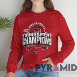NC State Wolfpack 2024 ACC Basketball Champions Shirt 2 Nc State Wolfpack 2024 Acc Basketball Champions Shirt Red Sweatshirt