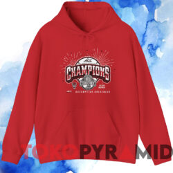 NC State Wolfpack 2024 ACC Champions Locker Room Shirt 4 Nc State Wolfpack 2024 Acc Champions Locker Room Shirt Red Hoodie