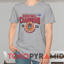Nc State Wolfpack 2024 Acc Men's Basketball Champions Shirt Grey T shirt
