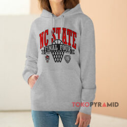 NC State Wolfpack 2024 Final Four Shirt 2 Nc State Wolfpack 2024 Final Four Grey Hoodie