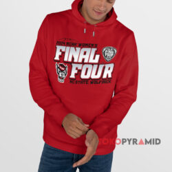NC State Wolfpack Final Four 2024 Shirt 4 Nc State Wolfpack Final Four 2024 Red Hoodie