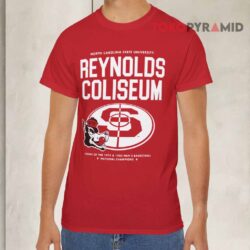 Nc State Wolfpack Reynolds Coliseum Red T shirt
