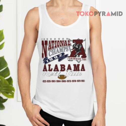 Ncaa Alabama 1992 National Champs Tank Top