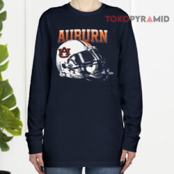 Ncaa Auburn University Helmet Long sleeved