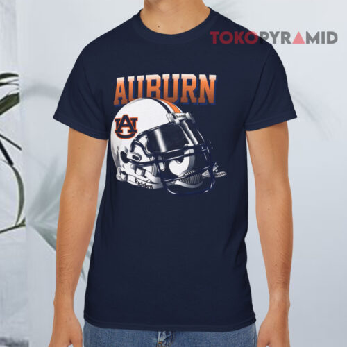 Ncaa Auburn University Helmet Navy T shirt Ncaa Auburn University Helmet Navy T shirt